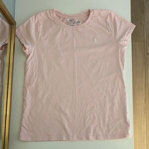 Polo by Ralph Lauren Pink Long Sleeve Tee